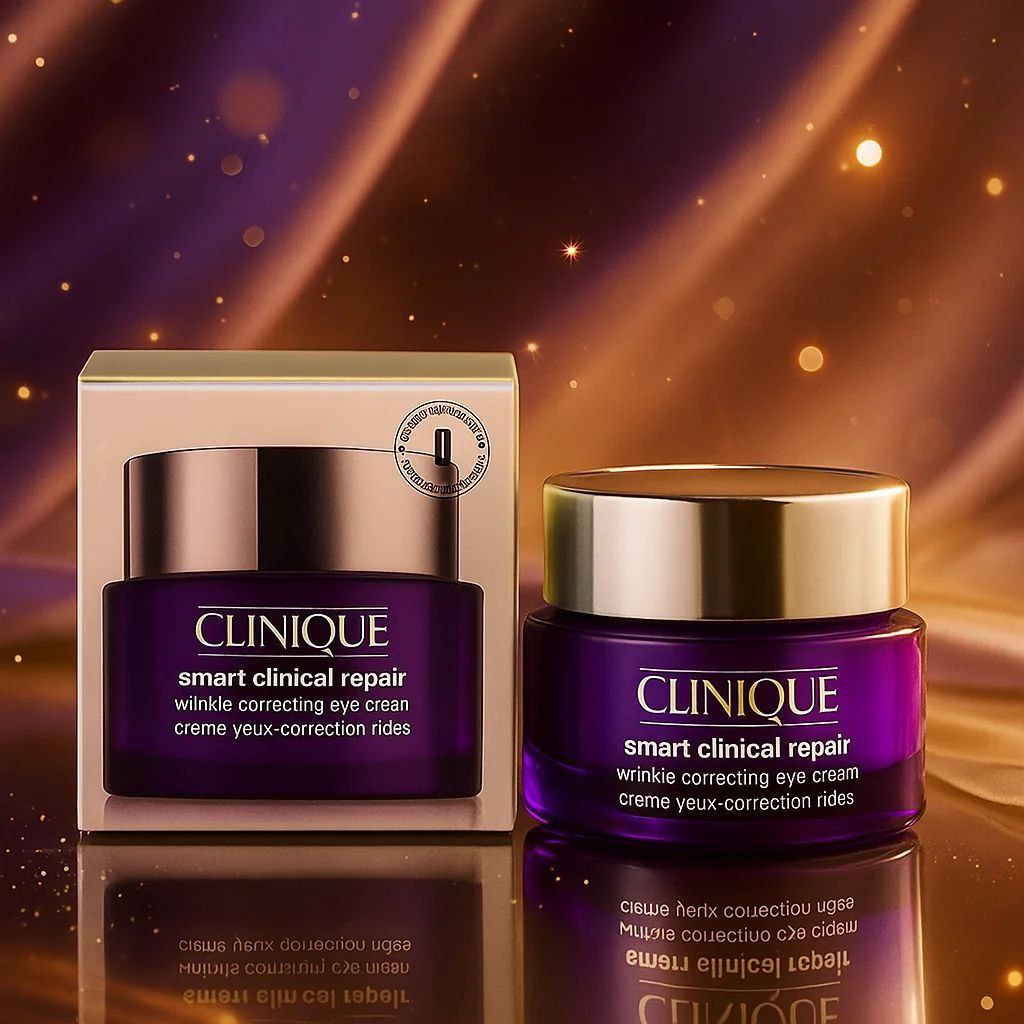 کرم دور چشم ضد چروک و جوانساز کلینیک Clinique مدل Smart Clinical Repair حجم 30 میل