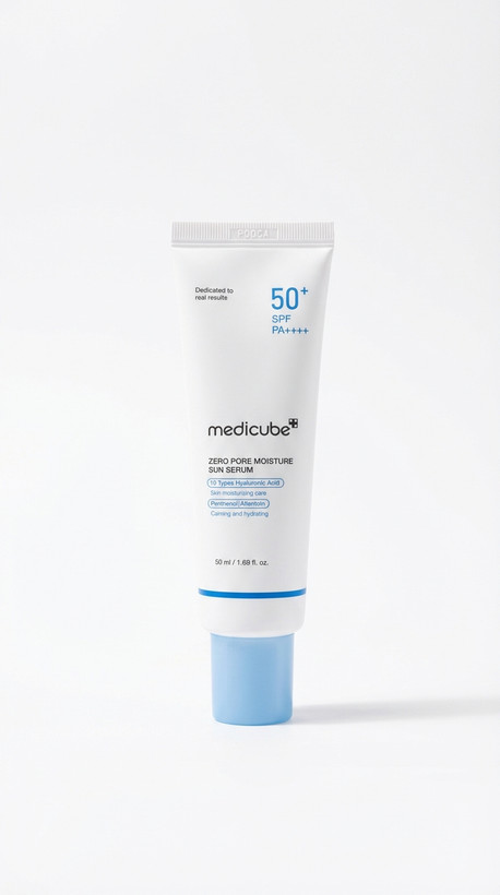 سرم ضدآفتاب مدیکیوب Zero Pore Moisture SPF 50+