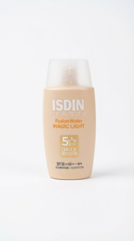ضدآفتاب فیوژن واتر رنگی ایزدین مجیک لایت SPF 50