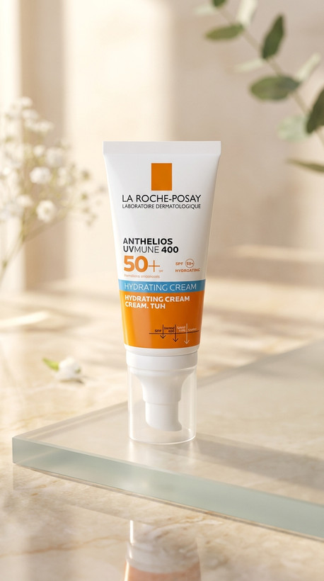 ضدآفتاب آنتلیوس یوویمون ۴۰۰ هیدراتینگ کرم لاروش پوزای SPF 50+