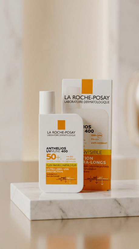 ضدآفتاب آنتلیوس یوویمون ۴۰۰ فلویید اینویزیبل لاروش پوزای SPF 50+