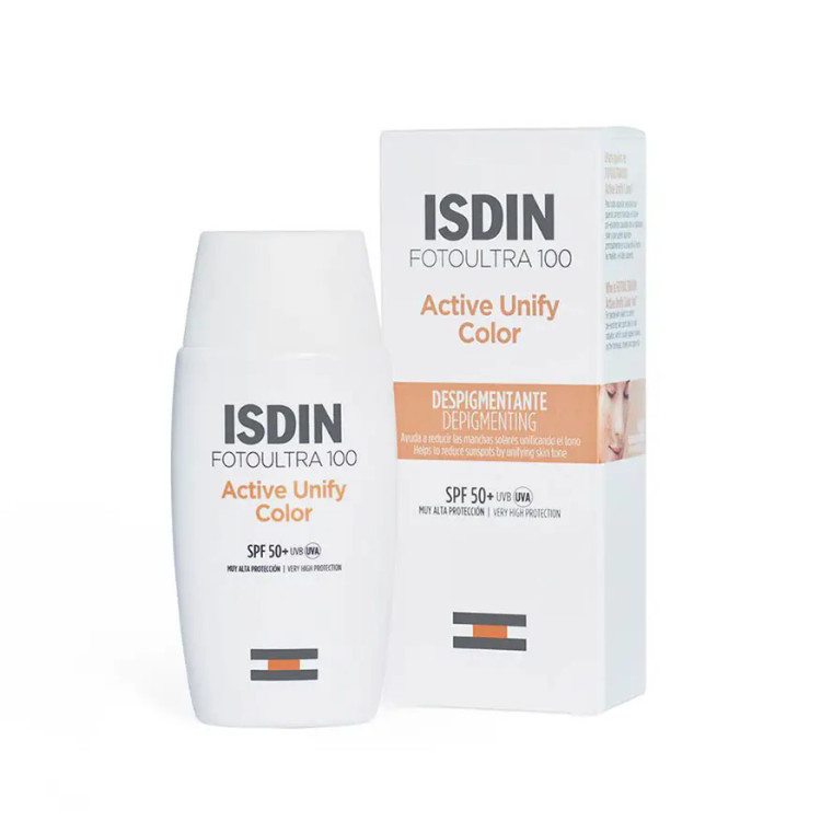 ضدآفتاب رنگی ضدلک ایزدین فوتواولترا 100 اکتیو یونیفای SPF 50+