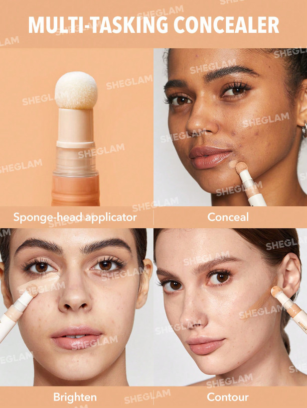 کانسیلر پد دار شیگلم مدل Complexion Boost Concealer