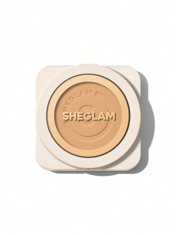 پنکک کرم پودری مات فول کاور شیگلم مدل Skin-Focus High Coverage Powder Foundation
