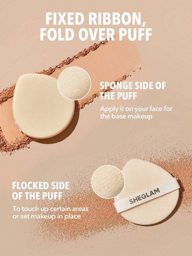 پنکک کرم پودری مات فول کاور شیگلم مدل Skin-Focus High Coverage Powder Foundation