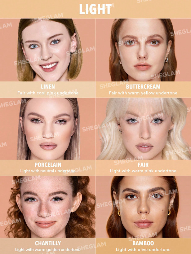 کرم پودر بادوام و مات شیگلم مدل Complexion Pro Long Lasting Breathable Matte Foundation