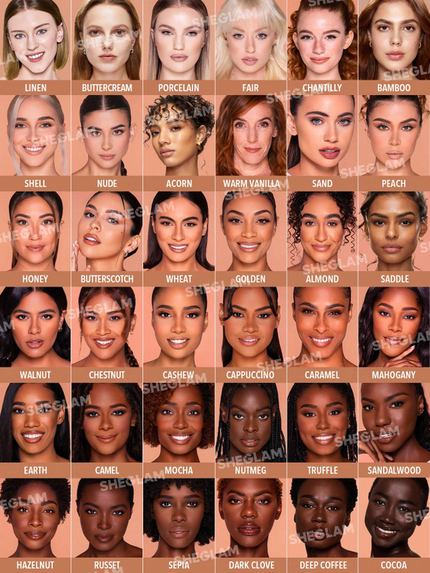 کرم پودر بادوام و مات شیگلم مدل Complexion Pro Long Lasting Breathable Matte Foundation