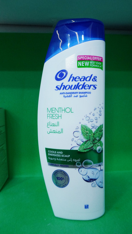 شامپو ضد شوره هد اند شولدرز مدل Menthol Fresh