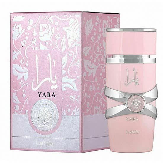 عطر ادکلن عربی یارا صورتی Yara برند لطافه 100 میل