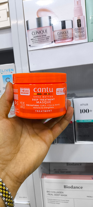 ماسک مو شی باتر ترمیم کننده کانتو 340 گرم Cantu Deep Treatment Masque
